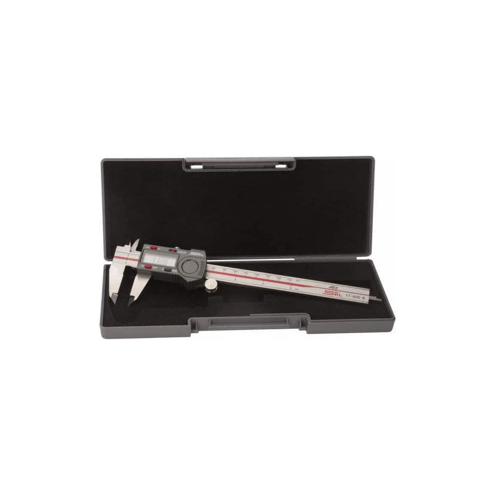 SPI 17-600-8 Calibrated ABS Digital Caliper with SPC Data Output: 0" to 6" (0 to 150 mm) Range