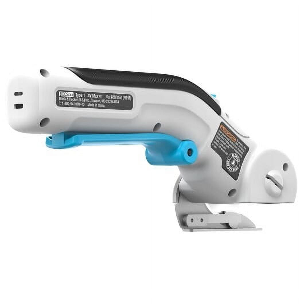 BLACK+DECKER 4V MAX USB Rechargeable Corded/Cordless Power Rotary Cutter, (BCRC115FF)