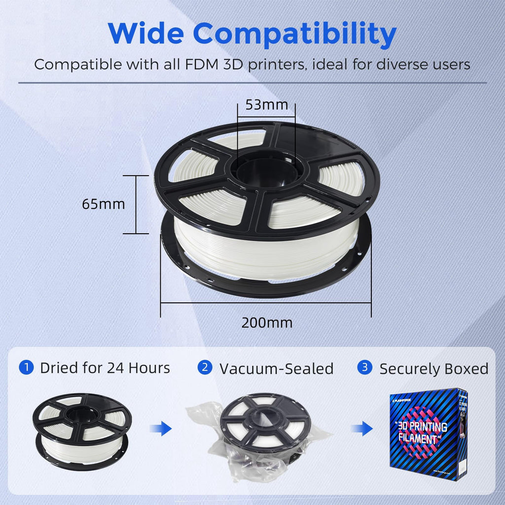 Flashforge PETG Filament 1.75mm, 1KG/2.2lbs PETG 3D Printer Filament, Burnt Titanium