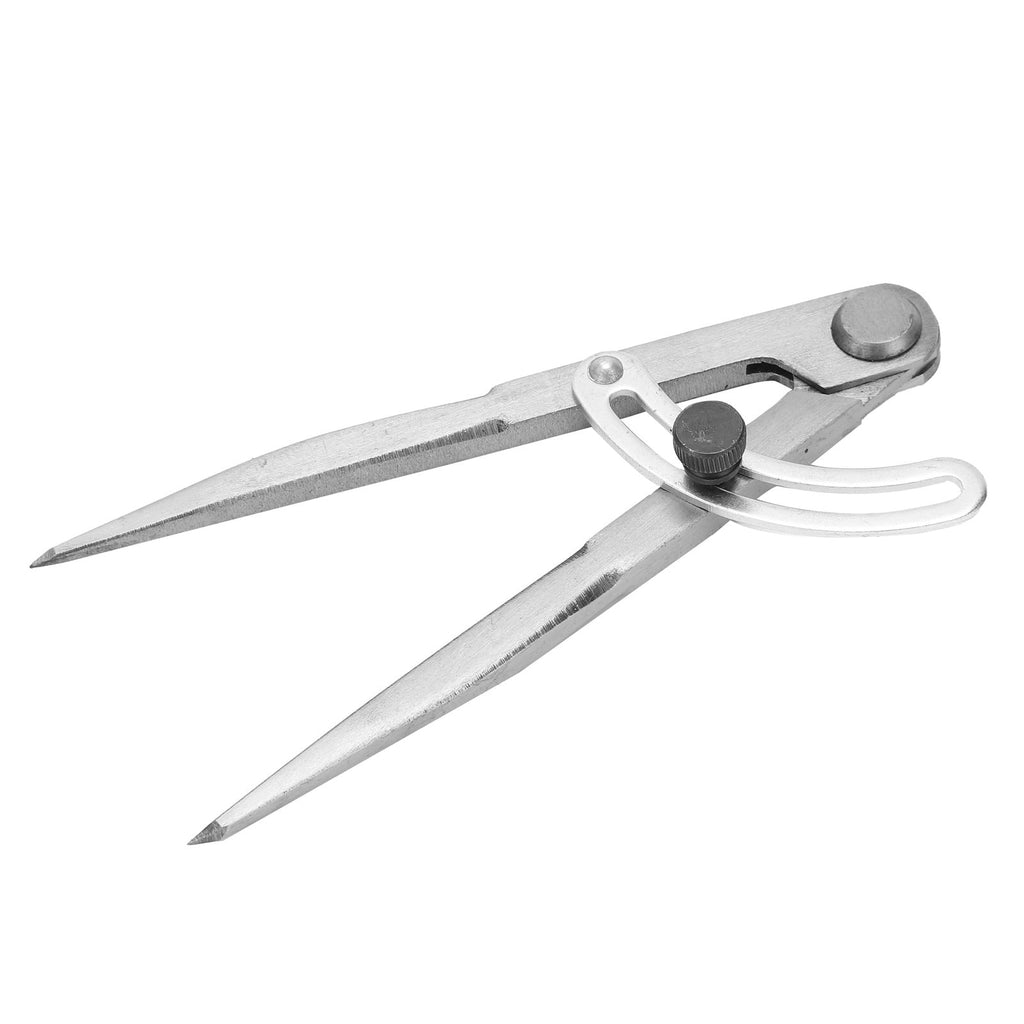 NFTIGB Wing Compass Caliper Leather Edge Spacing Taper Measuring Marking Divider Caliper 150mm / 5.9 inches Stainless Steel Craft Tool