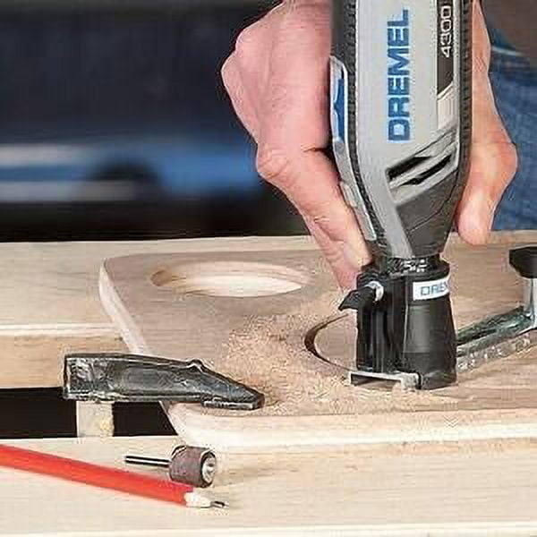 Dremel 678 Circle Cutter and Straight Edge Guide, Rotary Tool Attachment, Fits Dremel Models 4300, 4000, 3000 and 8220
