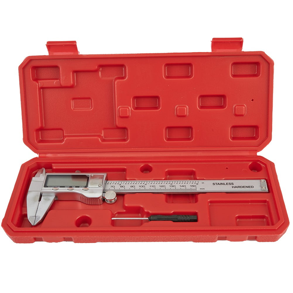 Stainless Steel Digital Vernier Calipers, High-Precision Calipers 0-150Mm Replac With Battery Fangkenuo