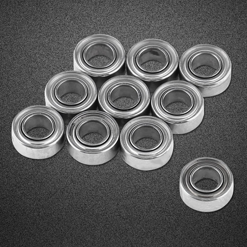 10pcs MR63ZZ Double Shielded Miniature Ball Bearings, 3x6x2.5mm / 0.12x0.23x0.09 inches for 3D Printers, Quadcopters, and Hobby Projects