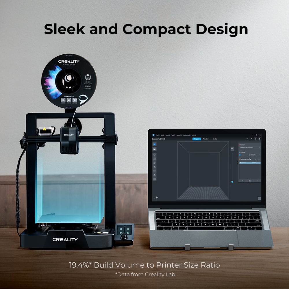 Creality Ender 3 V3 SE 3D Printer Auto Leveling Dual Z-Axis Fast 250mm/s Extruder Print Size 8.66x8.66x9.84 inch