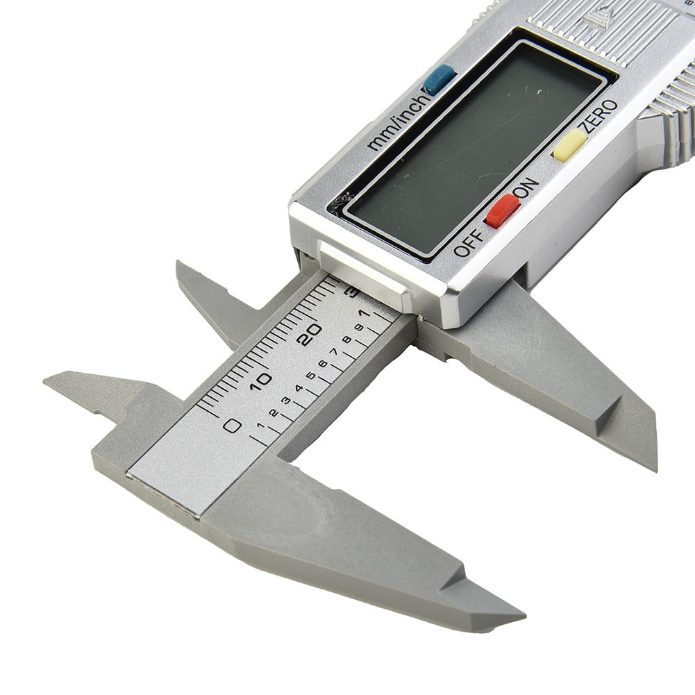 6inch LCD Digital Electronic Carbon Fiber Vernier Caliper Gauge Micrometer