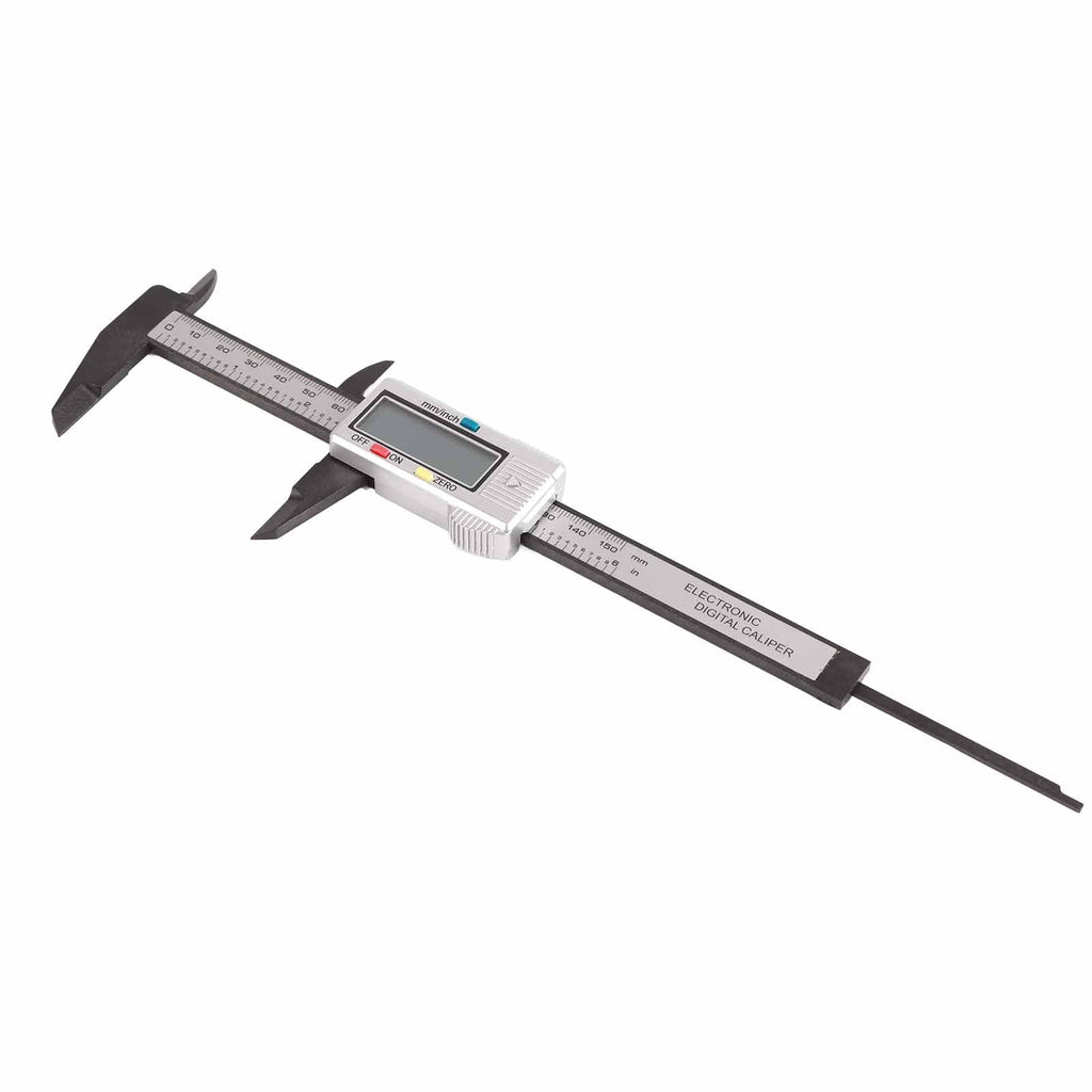 NFTIGB Vernier Caliper High Accuracy Measuring Tool for Elementary Middle School Experimental Teaching Equipment Digital Caliper Carbon Fiber Gauge 10 inches / 25.4 cm Length