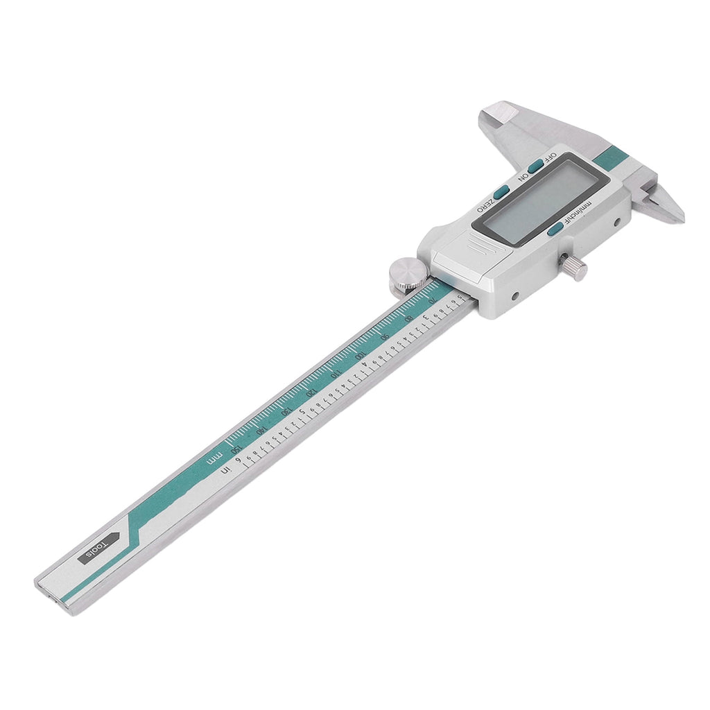 M Buder Digital Caliper 0-150mm / 0-6in High Precise LCD Display Stainless Steel Electronic Vernier Measuring Tool