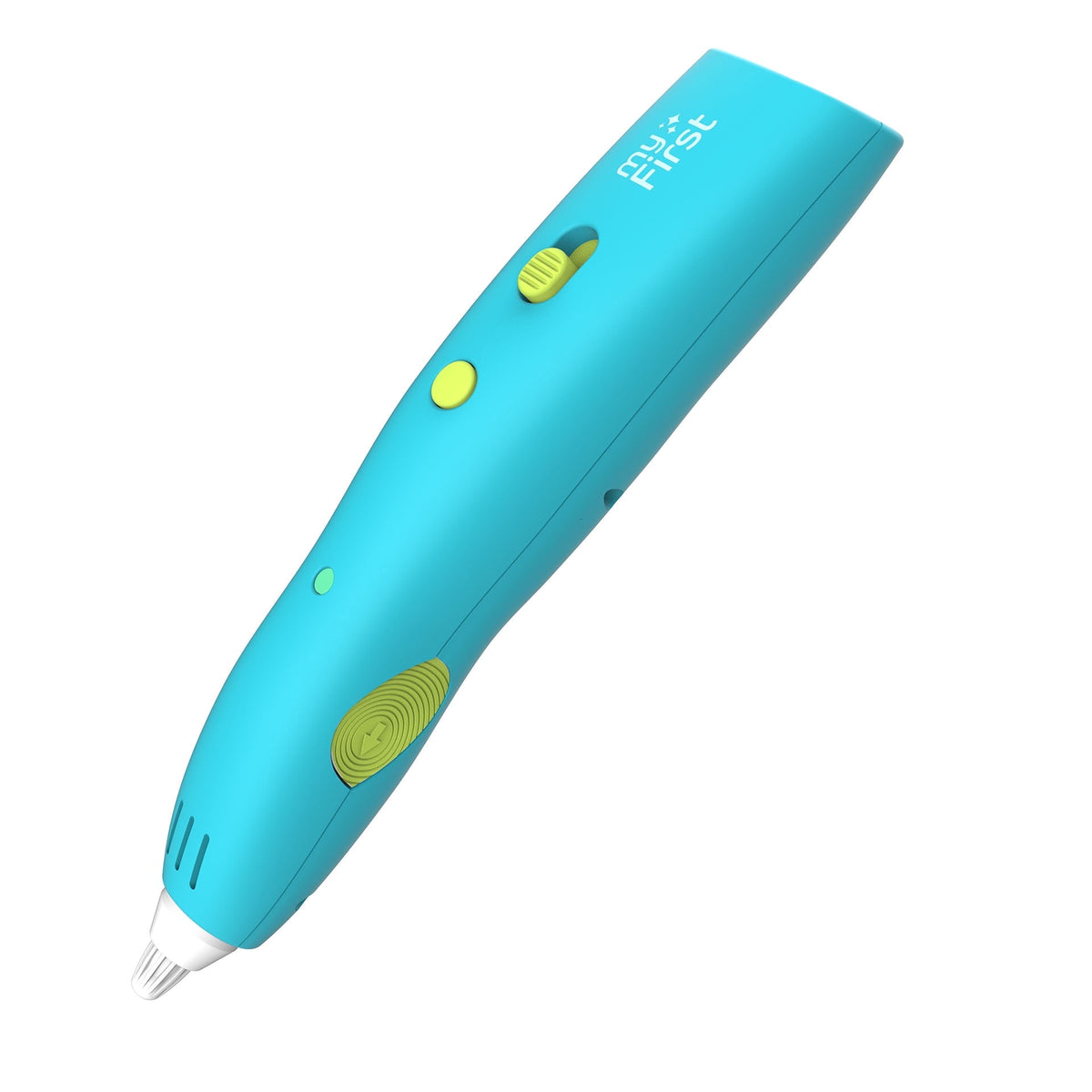myFirst 3D Pen Make (Red) Starter Kit-Wireless, Rechargeable, 6 PCL Filaments (Ages 5-15)