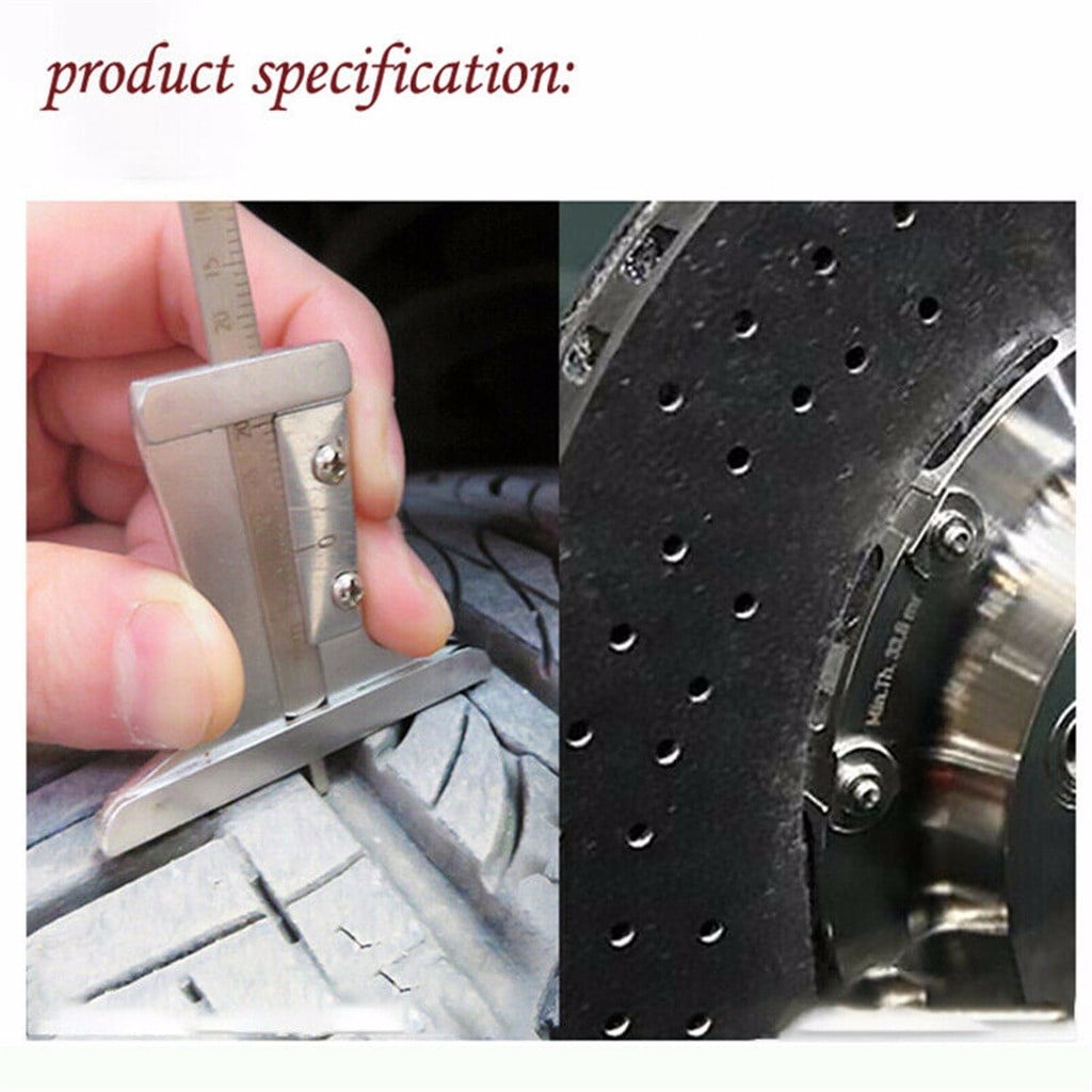 Fdelink Barbecue Grill Clearance! Brake Disc Thickness Measuring Caliper, Brake Caliper Caliper Ruler Tool Disc Gauge Measuring Thickness Tool&Home Improvment