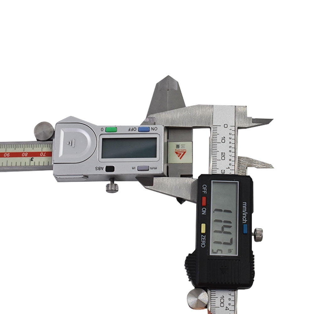 ALL-CARB 6 Inch (150mm) Dial Caliper Accuracy 0.001 Electronic Digital Vernier Caliper Micrometer Gauge