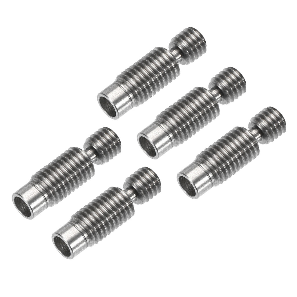Uxcell M6x22.5mm Extruder 1.75mm Throat Tube for 3D Printer 5PCS