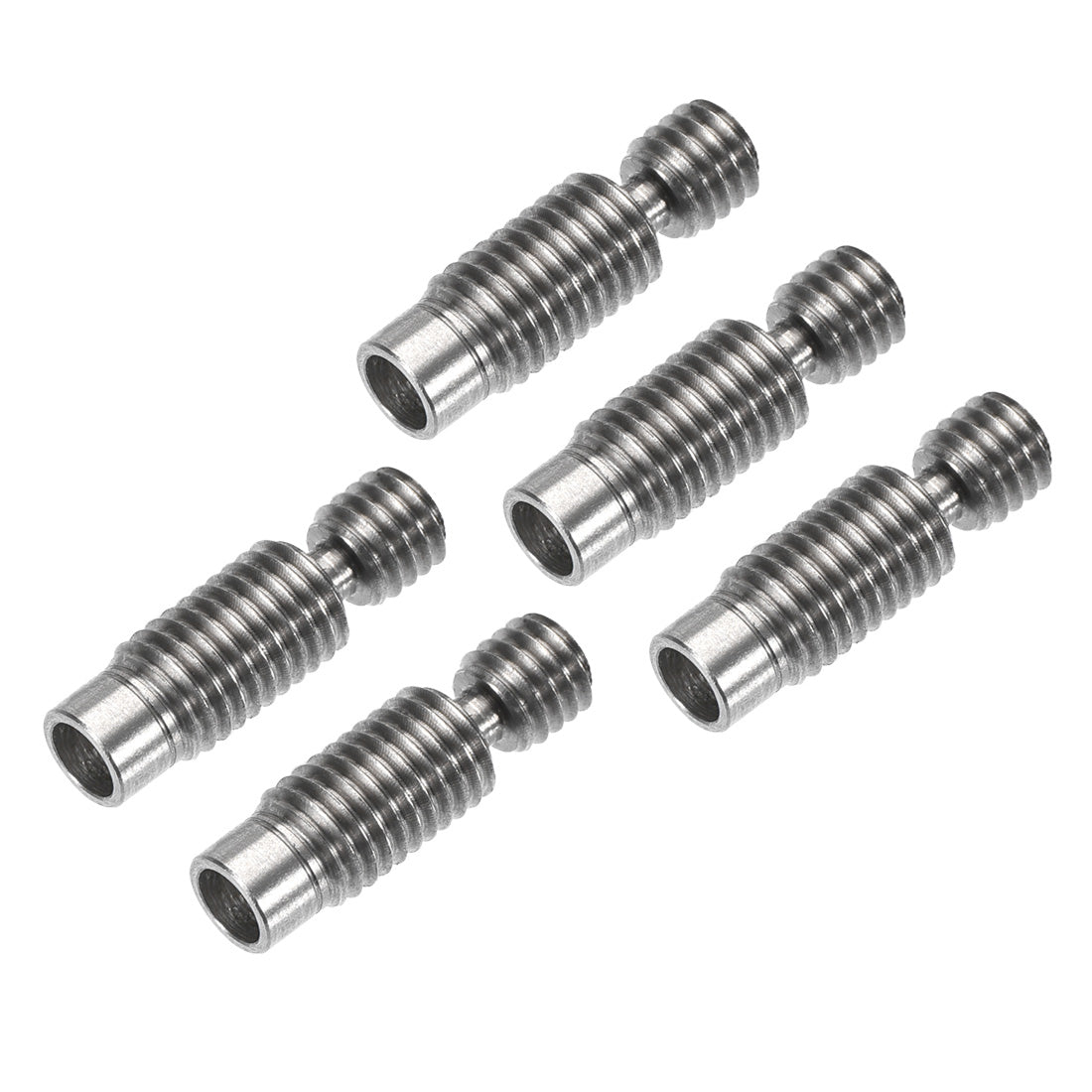 Uxcell M6x22.5mm Extruder 1.75mm Throat Tube for 3D Printer 5PCS