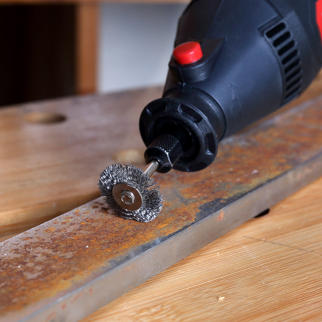 Hyper Tough 1.5 Amp Corded Rotary Tool, 120V Variable Speed with 105 Accessories and Storage Case