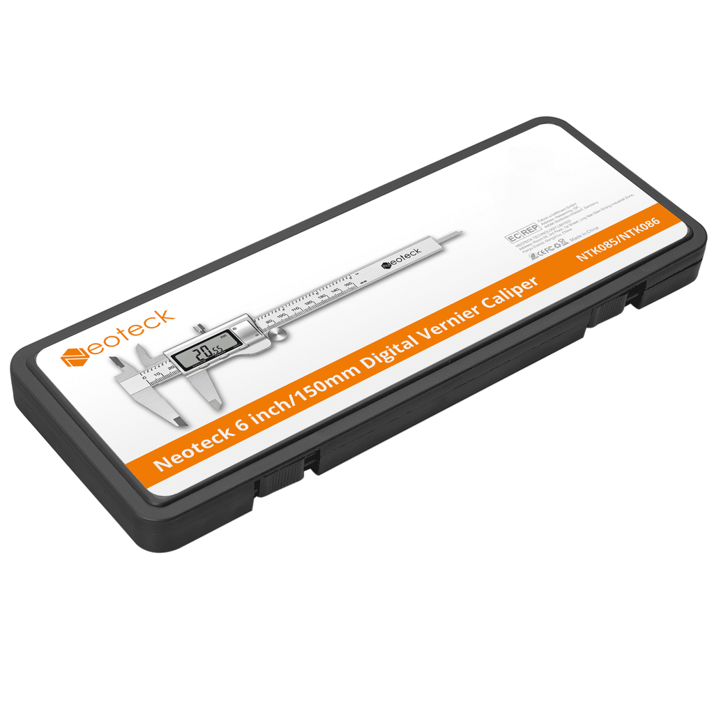 Neoteck 150mm Electronic Digital Caliper Vernier Caliper Gauge Micrometer Ruler