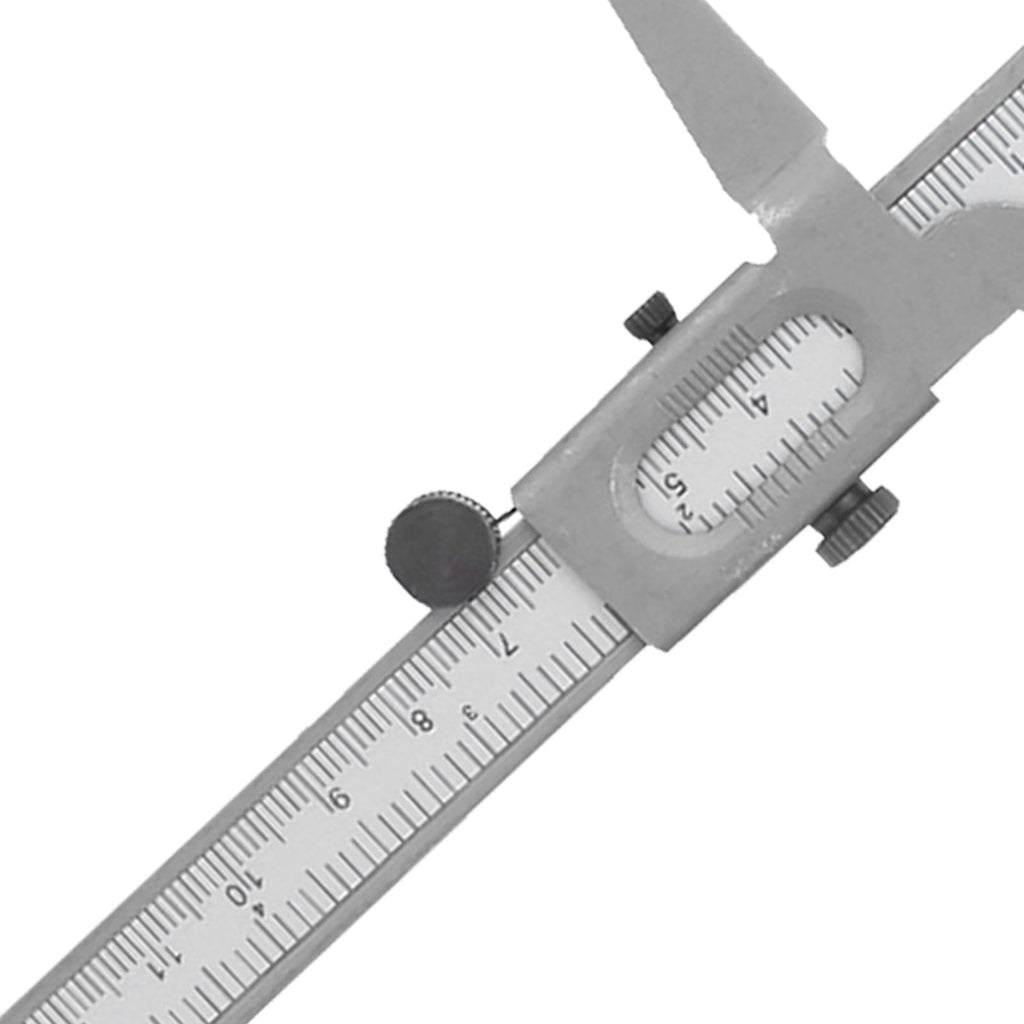 Suodoka High Precision Metal Vernier Caliper Manual Measuring Tool Micrometer Gauge for Woodworking, DIY Projects, and Professional Construction Use, 5 inches / 12.7 cm