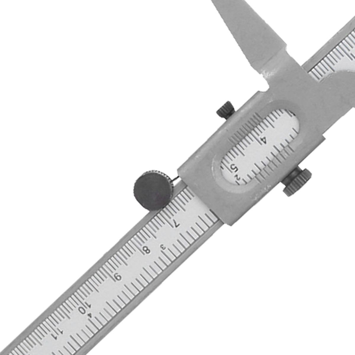 Suodoka High Precision Metal Vernier Caliper Manual Measuring Tool Micrometer Gauge for Woodworking, DIY Projects, and Professional Construction Use, 5 inches / 12.7 cm