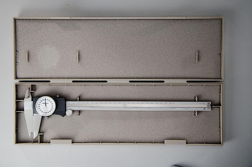 Mitutoyo 505-749 0-12 in. Dial Caliper with 0.2 in. Range Revolution