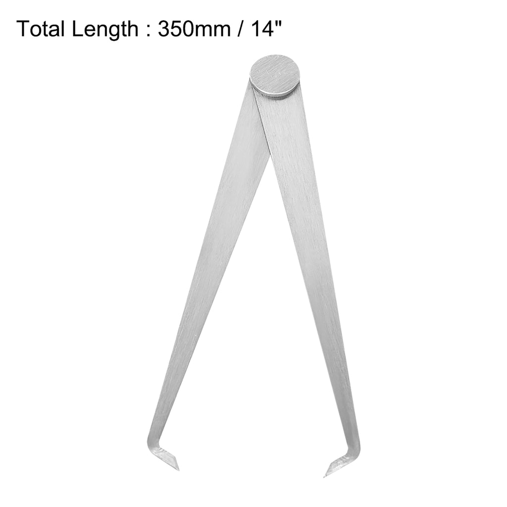 Uxcell 150mm 6" Inside Outside Caliper Firm Friction Joint Measuring Tool 1 Pair