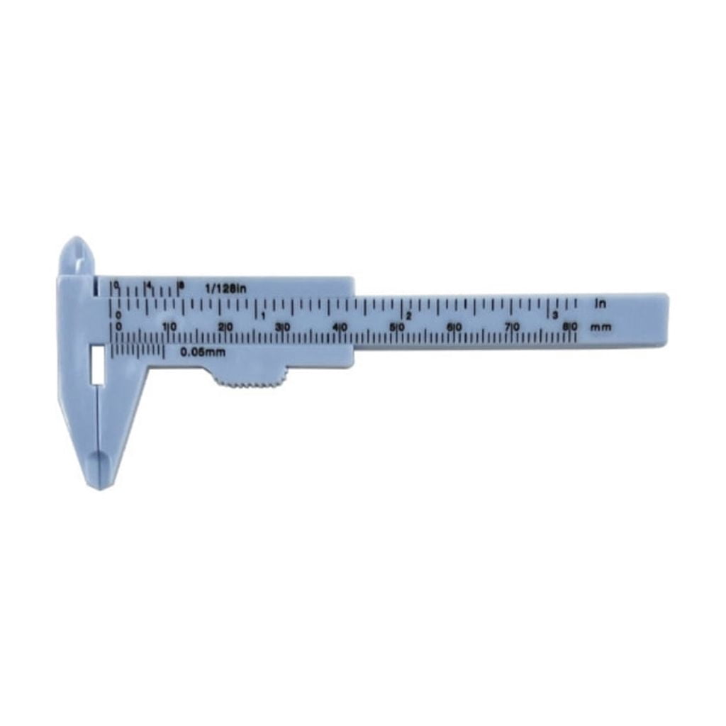 Easy Slide Calipers with Clear Double Scale Marking 0.1mm Resolution Verniers Calipers Tool for Accurate Reading
