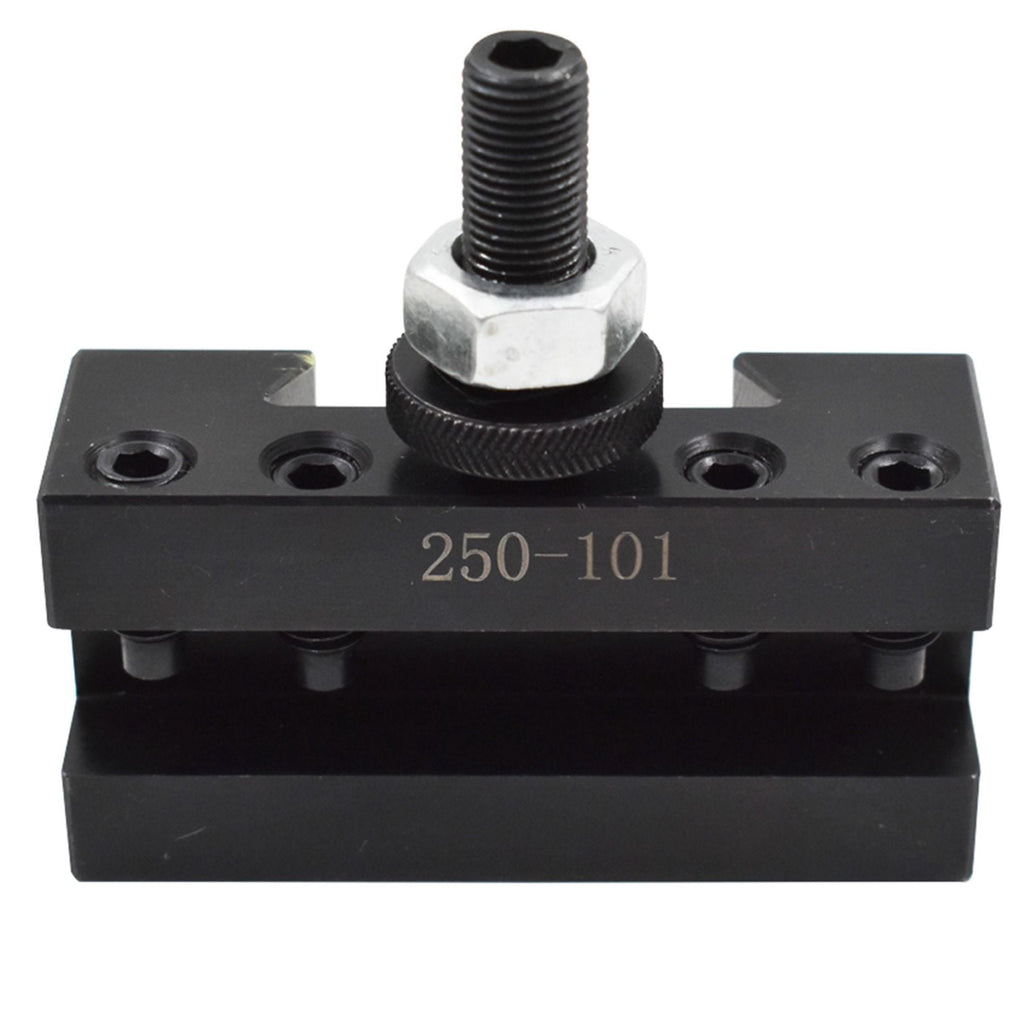 4 PCS 250-101 Quick Change AXA Hardened Precision Ground Turning & Facing Holder Tool Post for Lathe Swing 6-12 inch