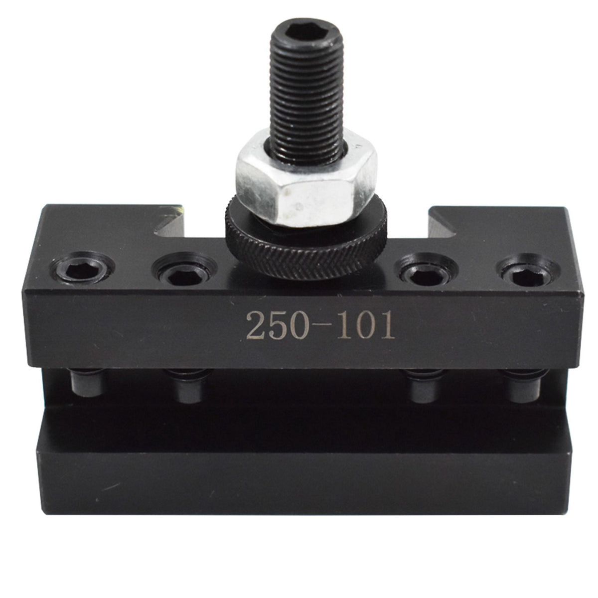 4 PCS 250-101 Quick Change AXA Hardened Precision Ground Turning & Facing Holder Tool Post for Lathe Swing 6-12 inch