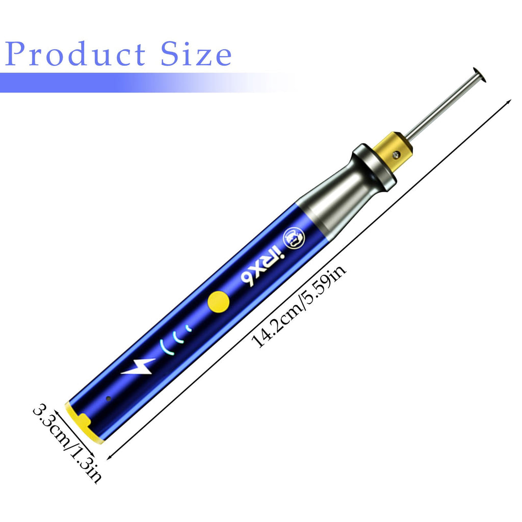Portable Speed Electric Grinding Pen, Grinding Pen for Chip, Mini Electric Polisher Grinder for Mini Grinding Smartphone Chip Polishing Machine, 1 Set, Multisize