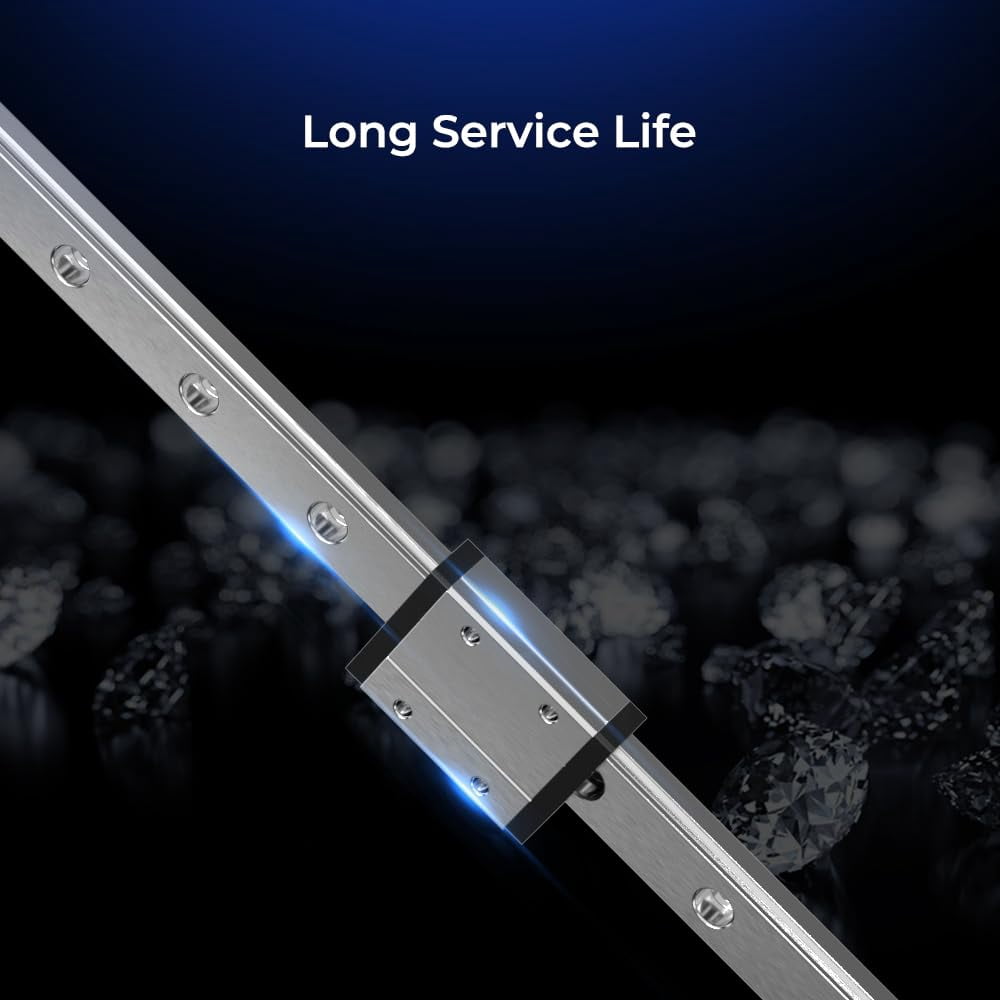 Official Creality Ender 3 Linear Rail X-axis MGN12C Guide Kit with Fix Plate Mount Bracket Support Sprite Pro kit for Creality Ender3/Ender 3 Pro/Ender 3 V2 3D Printers
