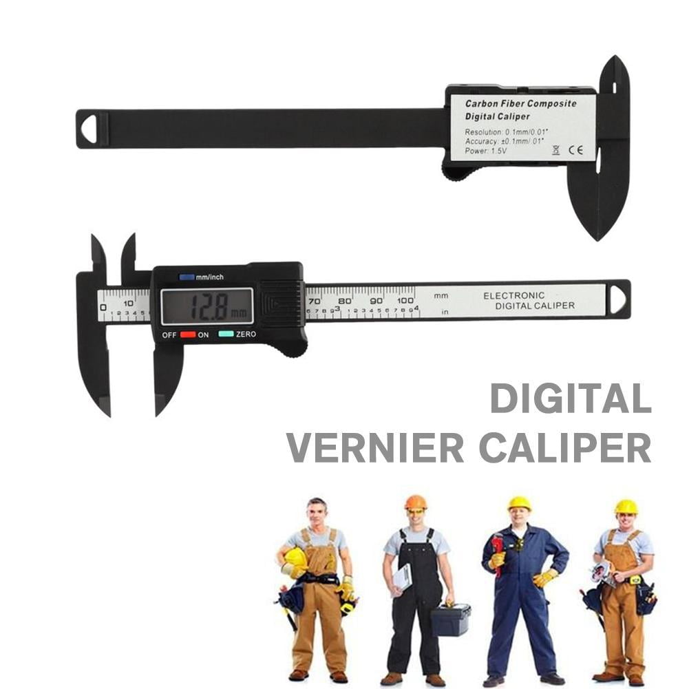 Digital Caliper with High Precision Measurement, LCD Display, Easy Adjust