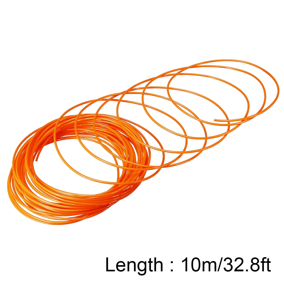 10m 3D Printer Painting Filament Refill PLA Printing Material Orange