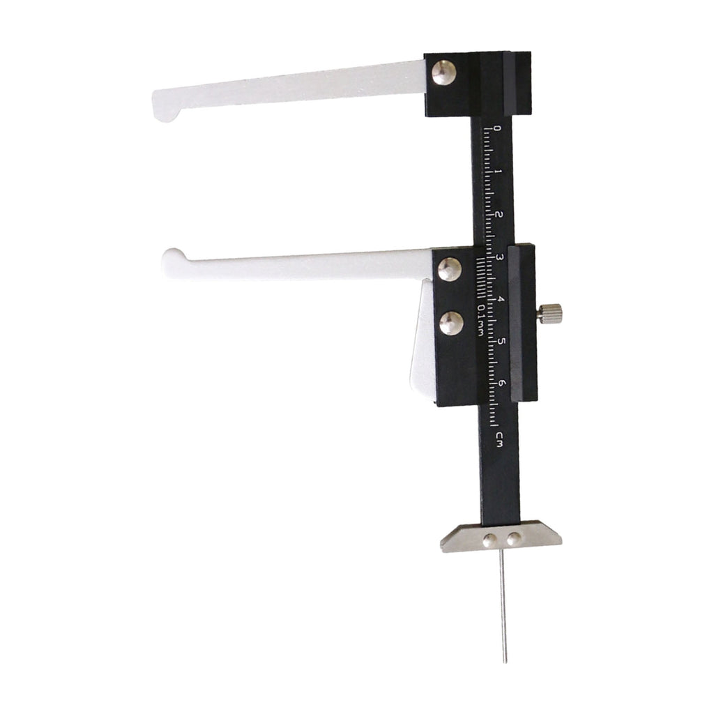 Professional Brake Rotor Micrometer 0-60mm High Accuracy Brake Disc Depth Measuring Caliper For Vehicle Maintenance