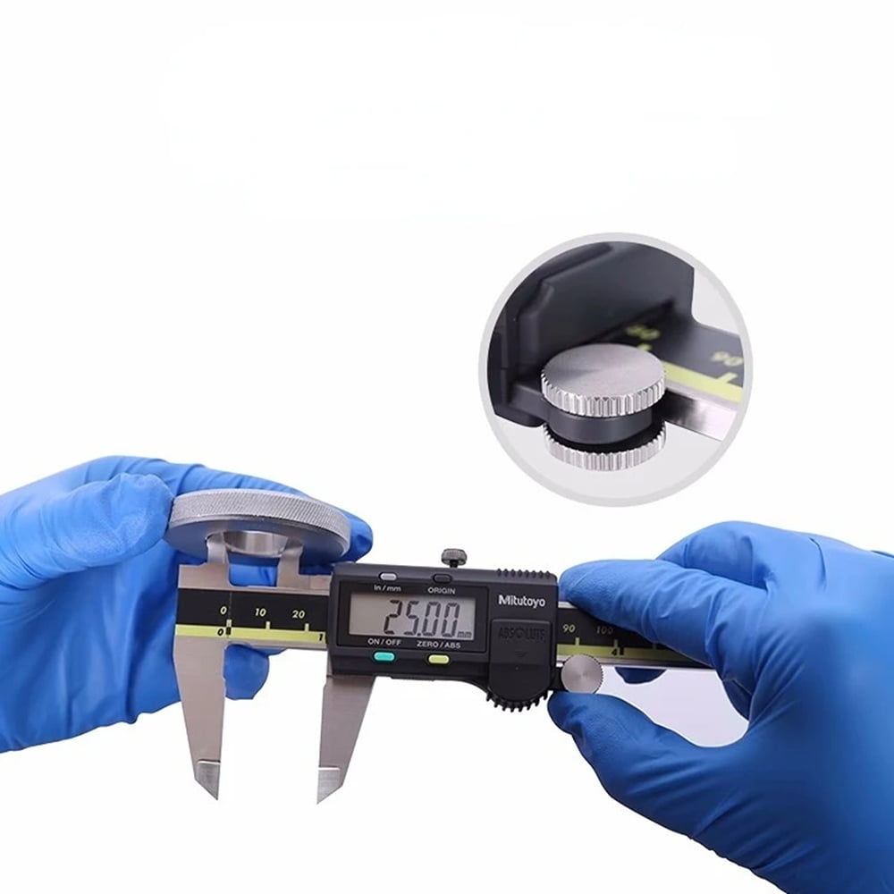 Mitutoyo 500-196-30 Advanced Onsite Sensor AOS Absolute Scale Digital Caliper 500 Series, 0" to 6"/0 to 150mm Measuring Range, 0.0005"/0.01mm Resolution, AOS