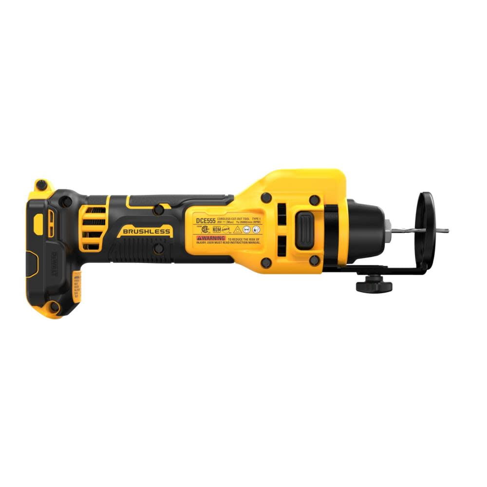 DEWALT 20V MAX XR Brushless Cordless Drywall Cut-Out Tool (Tool Only)