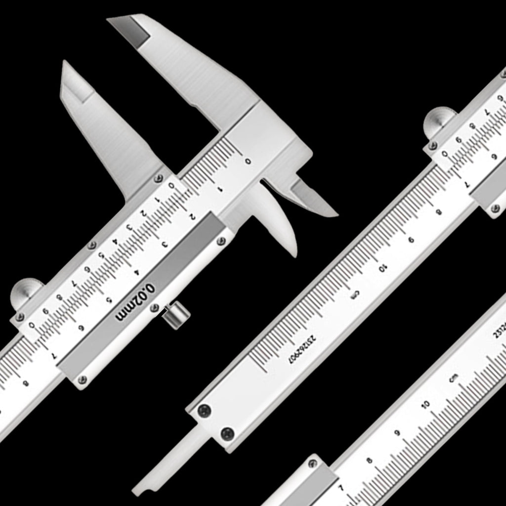 Stainless Small Size Caliper Micrometer Vernier Caliper 0-100mm High Accuracy Thickness Diameter Measuring Tool
