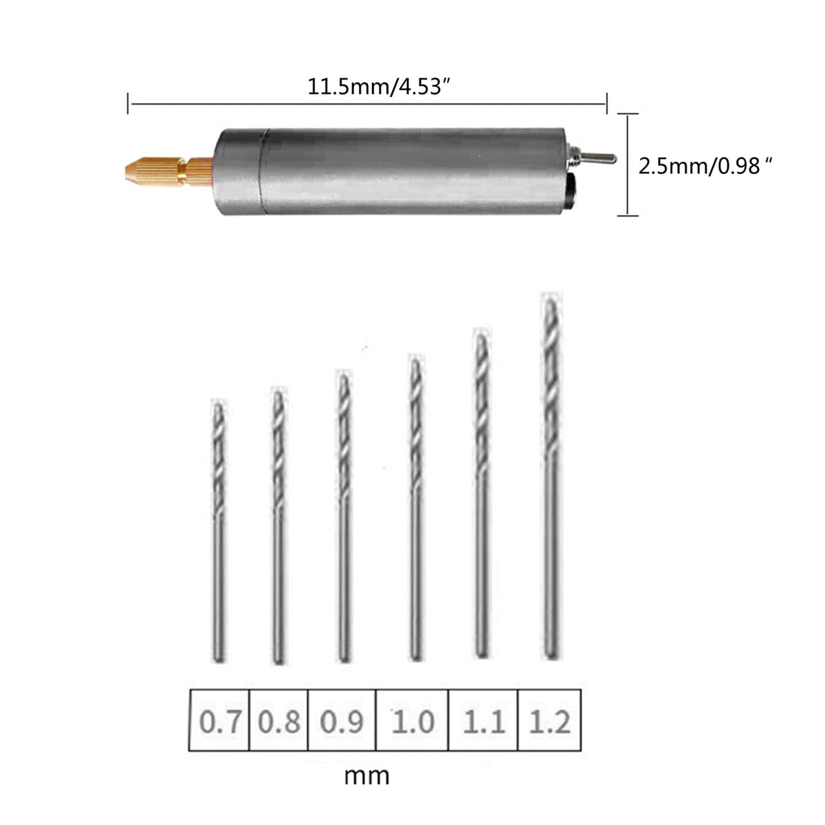 Drilling Electric Tool Mini-Electric Drill for Crafts Resin Jewelry Craft Tool USB Drill Engraving Rotary Drill