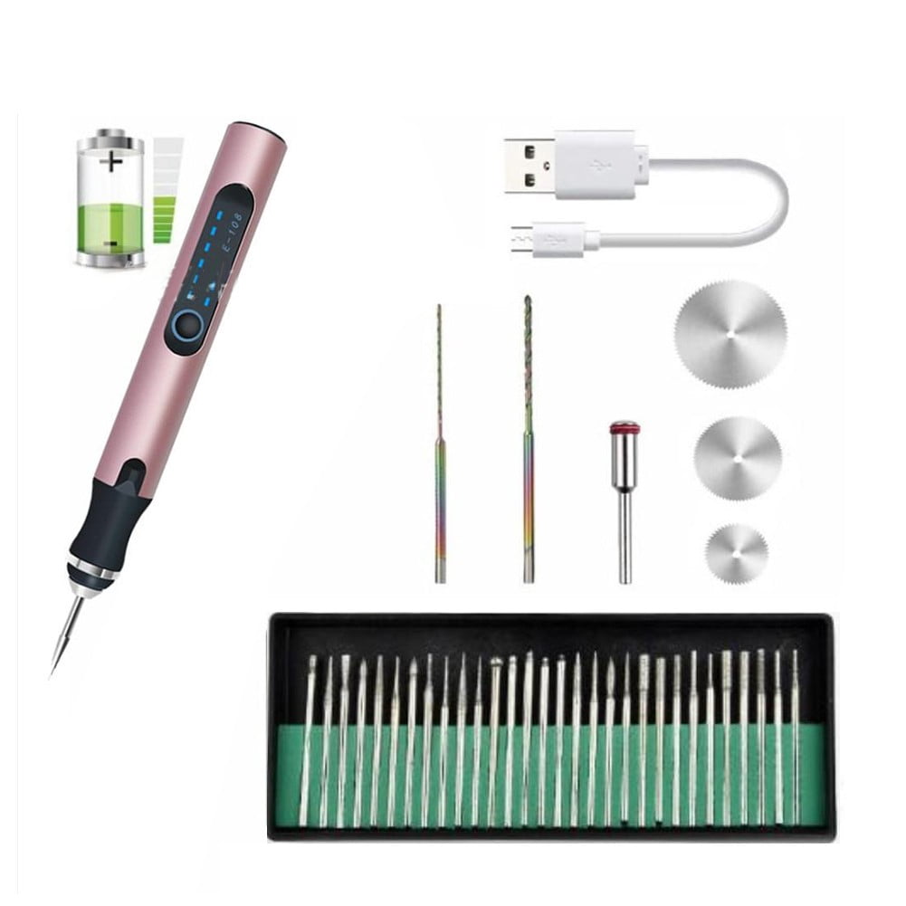 Cordless Electric Mini Drill Grinder Engraving Pen Variable Speed Rotary Tool