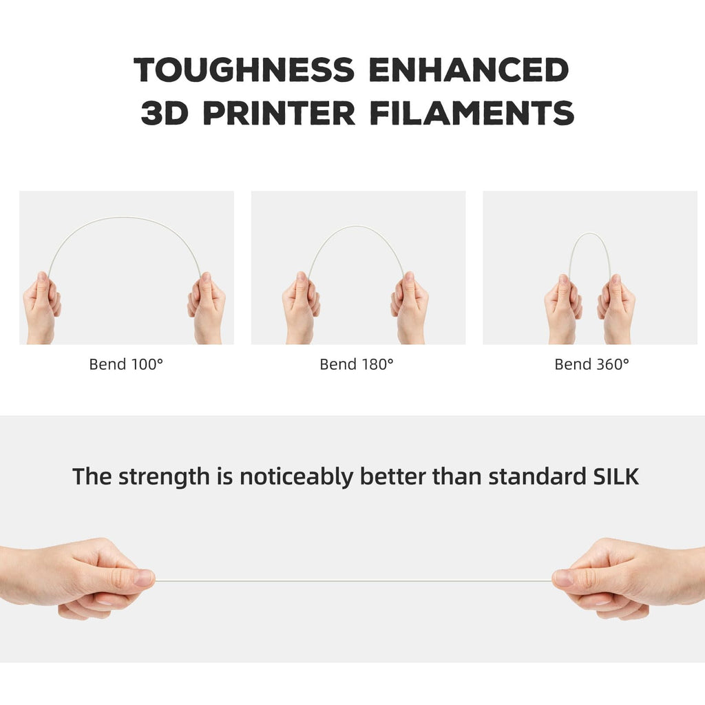 Flashforge PLA Filament 1.75mm, 1KG/2.2lbs PLA 3D Printer Filament, Burnt Titanium