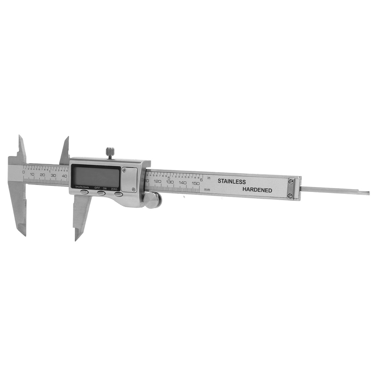 BIMZUC Digital Vernier Caliper Stainless Steel 0-6 in / 0-150 mm High Accuracy Electronic Measuring Tool