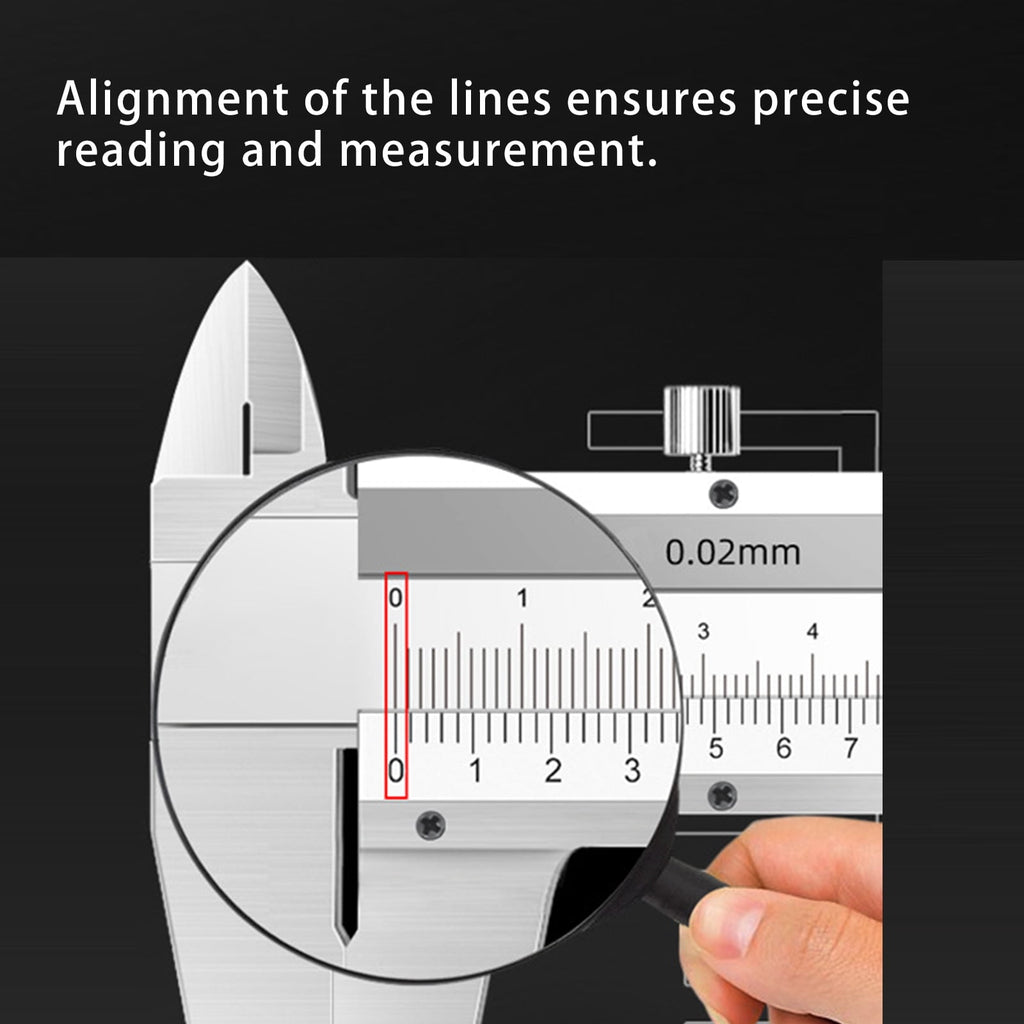 Stainless Small Size Caliper Micrometer Vernier Caliper 0-100mm High Accuracy Thickness Diameter Measuring Tool